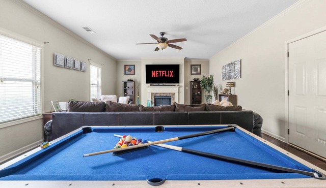 Fortson Retreat w/Grill, Fire Pit & Game Room