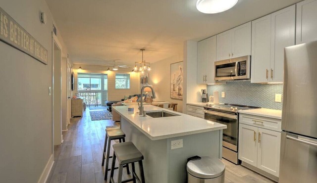 Fully Renovated! Coastal Elegance &Tranquil Beach