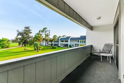 Golf course-adjacent home with shuffleboard table & furnished patio