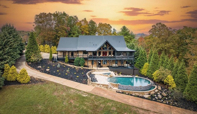 Heated Pool, Spa, Theater & Mountain Views, 6 King en suites – Sleeps 20