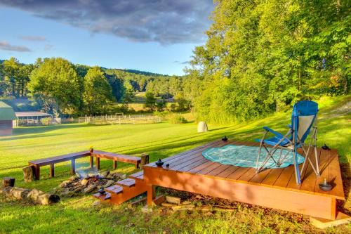 Hendersonville Cabin Near Hiking & Waterfalls!