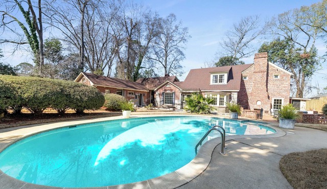 Historic Brick Retreat w/ Sauna, Pool & Games