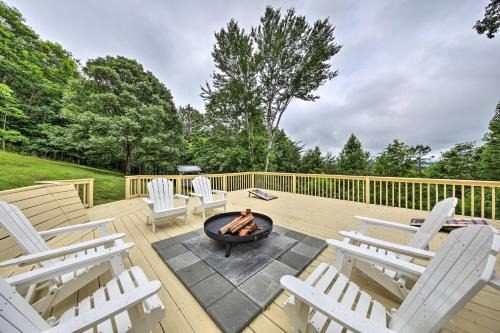 Huge Blairsville Cabin: Game Room + Mtn View!