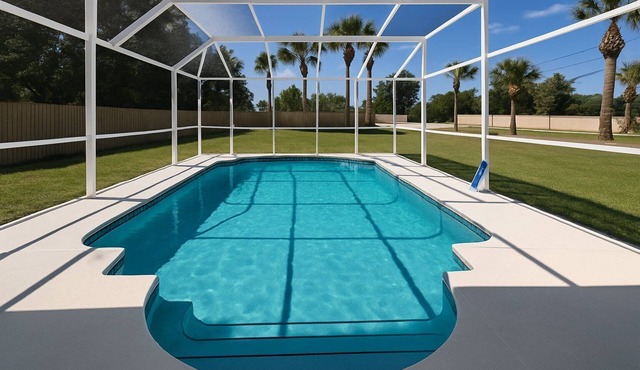 Huge Lot, Private Pool Home Centrally Located