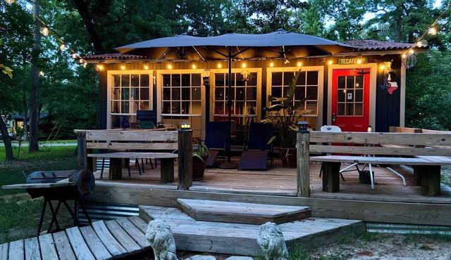 Lake view cabin&creek-Sam Houston national forest