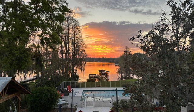 Lakeside Adventure Retreat | Heated Pool, Game Room & Private Dock | Optional Boat Cruise