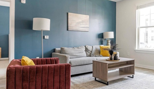 Landing | Stunning 2BD, Gym, Yoga Studio