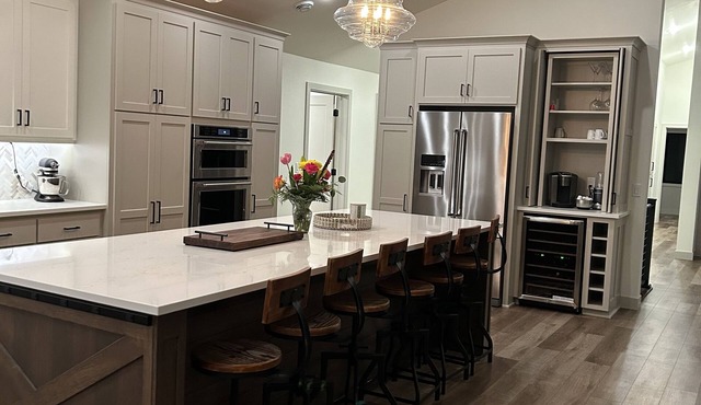 Luxurious lake home, new 4 bdrm, 3 bath 2 kitchens modern farmhouse on SRCL.org