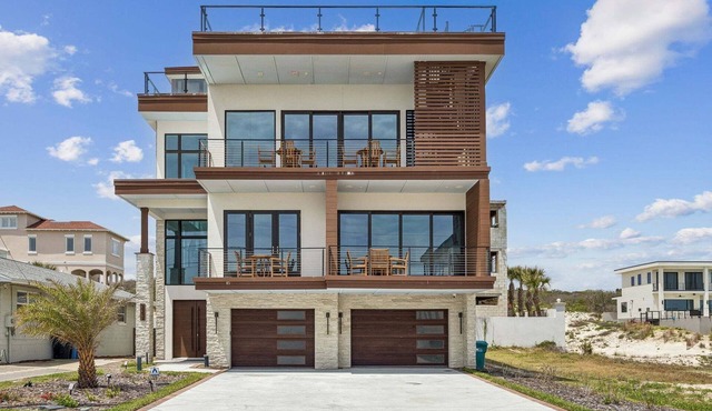 Luxury 4BR | Rooftop Terrace, Elevator & Ocean Views · American Beach