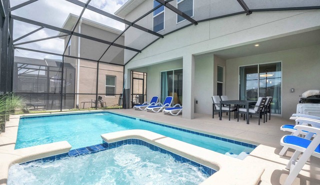 Luxury 6BR Resort Home - Near Disney - Pool, Hot Tub & BBQ!