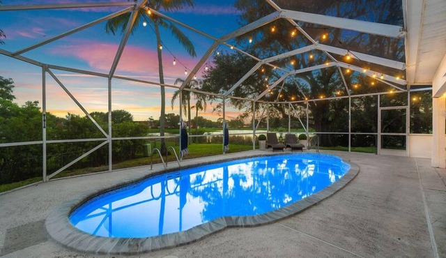 Luxury Coastal Oasis with Heated Pool and 4BR Family Retreat Near Beaches