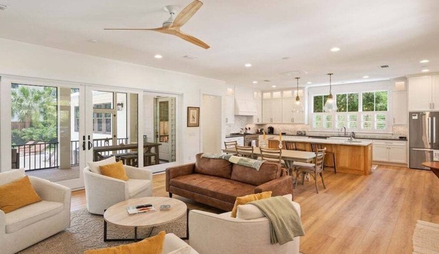 Luxury East Beach Vacation Rental with Private Pool | Sleeps 13 | Astin Cottage