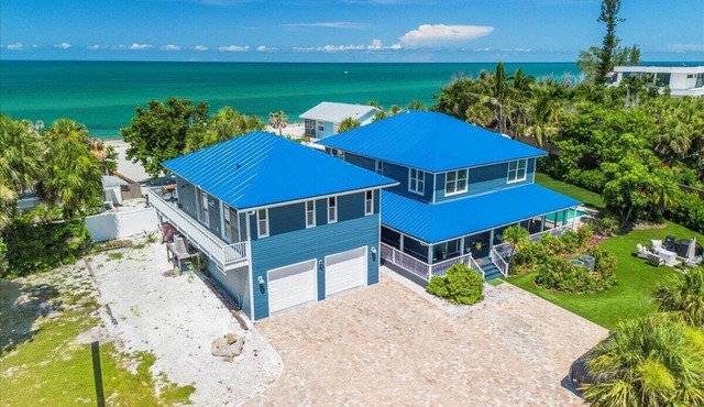 Manasota Key Beach Estate 6BR Compound w/Pool