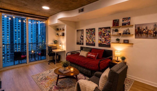 Midtown Atlanta 1BR LuxePad, BeltLine, Pool, Gym