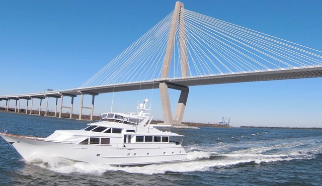 Miss Emily - Dockside Downtown on a Super Yacht!