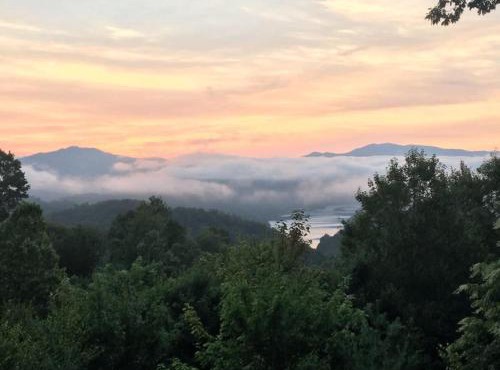 Morning View Over Lake Fontana