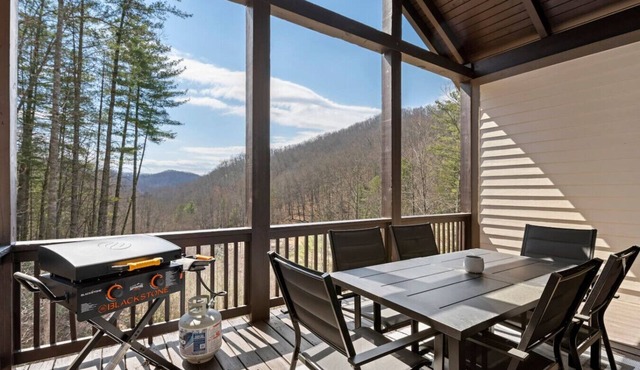 Mountain Retreat, Cozy Balcony, and Grill!