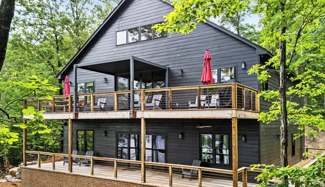 NEW Construction! 5 bedroom 5 bathroom, private boat slip, 200 ft of shoreline