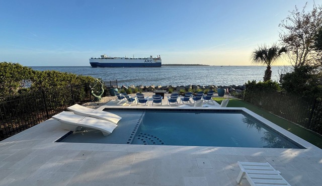 Newly Renovated Oceanfront Luxury Home - Pool, Putting Green & Steps to Village!