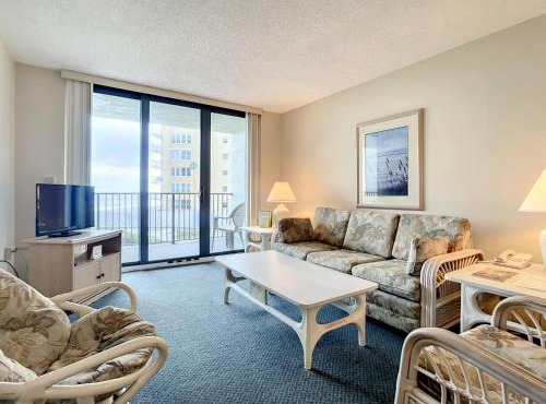Ocean View with a beachfront pool at Ocean Trillium Condo ~ 203