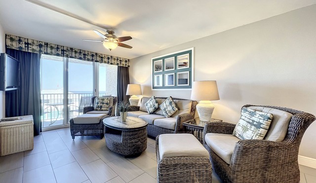 Oceanview Condo | Pool, Game Room, Walk to Flagler Fun