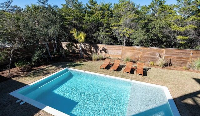 "Pelican Trace"~New Lux Build~Gulf/Park Views~Private Pool~Beach Gear~Gulf Trace