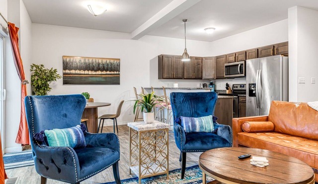 Pet-Friendly 2BR Townhome | Workspace