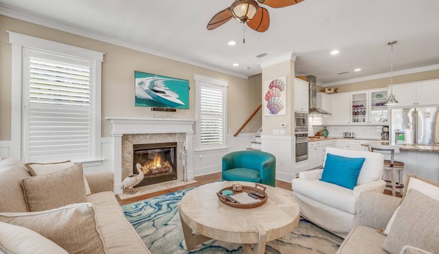Pet-Friendly Seagrove Beach Retreat