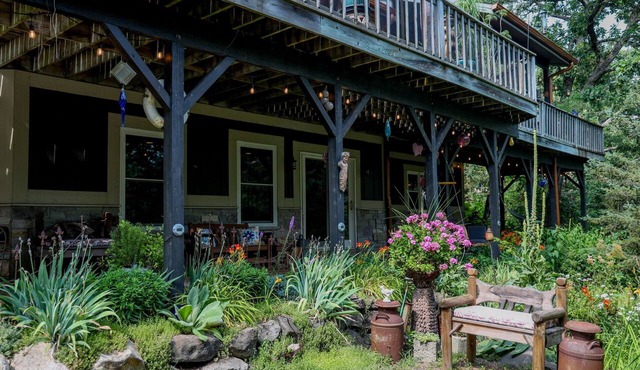 Private Kettle Moraine Forest getaway w/Alpacas, fire pit & direct trail access!