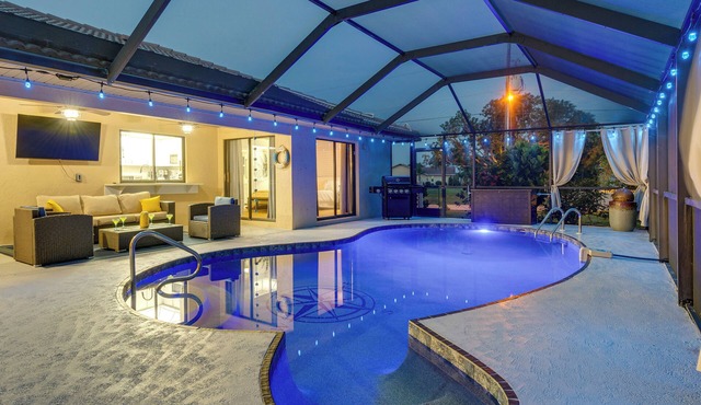Punta Gorda Canal Home w/Private Pool!