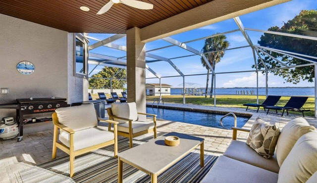 Punta Gorda Harbor View Vacation Home - Waterfront Home with Private Pool