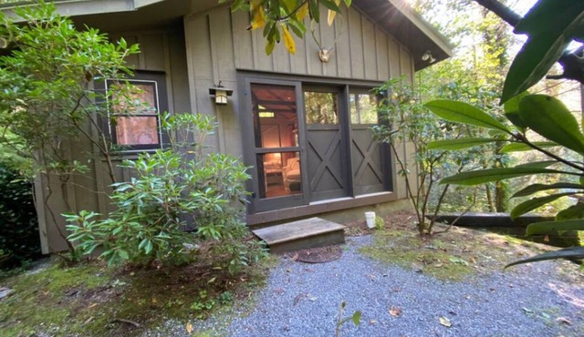 Quaint Highlands guest house cabin. Private and secluded.