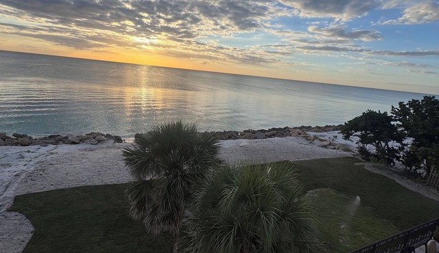 Rare private beachfront estate on the Gulf.