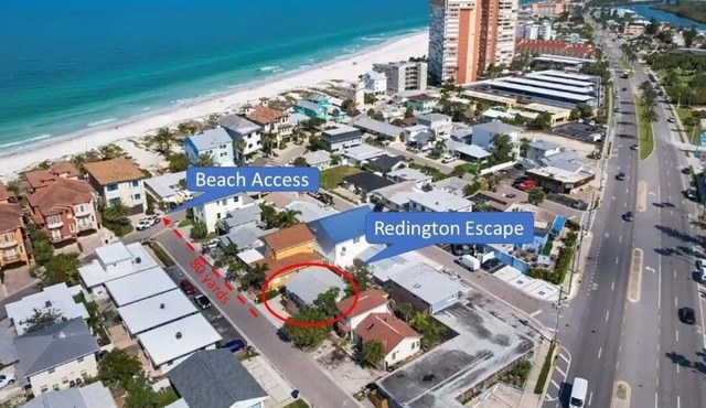 Redington Escape Unit B - Just Steps from the Beach!