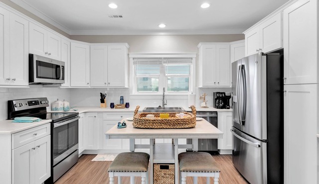 Relax in this oceanside, pet-friendly 2BR home! Min 28-Day Reservation Required