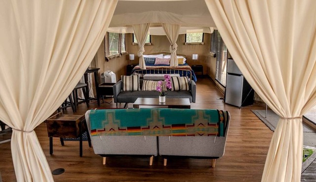 Rest and Recharge at this Wonderful Glamping Destination in Burnet, Texas