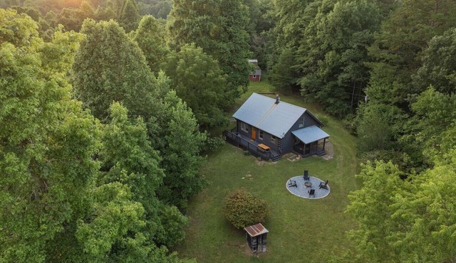 Rustic Modern Cabin | Mtn View, Hot Tub, Fire Pit