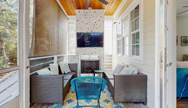 Scenic beachside retreat with abundant space and smooth access to the shore