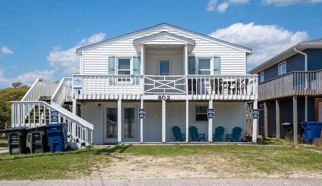 Second Row Beach Duplex - Water on Both Sides - Kayak Put In - Dogs Allowed