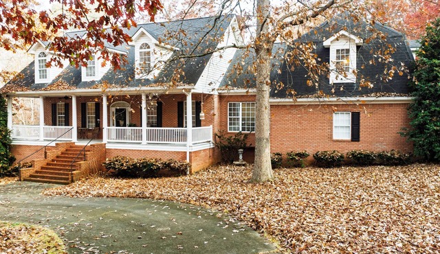 Southern feel 4-bedroom 3.5 bath house with over 4,000sq/ft of space to relax.