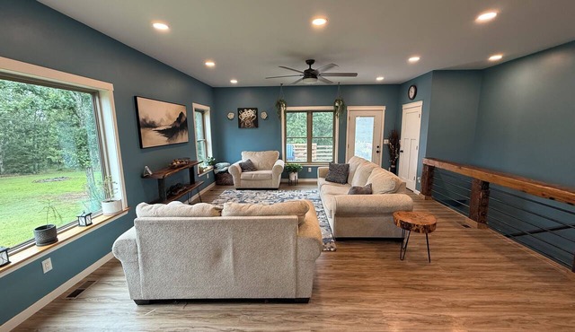 Spacious 6-bedroom house on 10 acres in peaceful Saint James