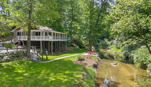 Stream Front Norton Creek Cottage!