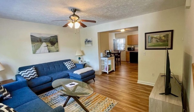 The Blue Door at Sylva Home Base Apartments