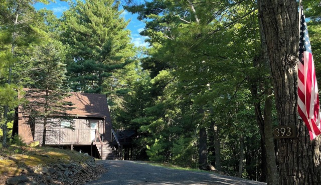 The Mountainside A-frame in Mount Jackson