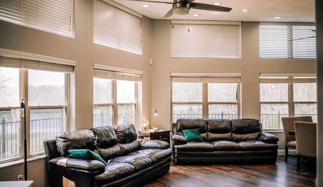 This home accommodates multiple families sleeping comfortably up to 14 people. in Jay