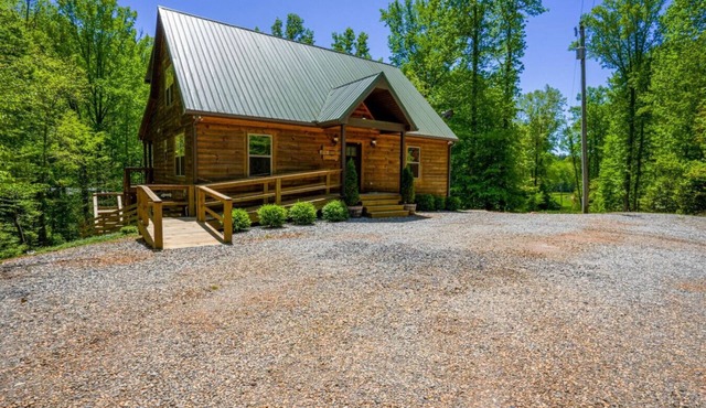 Two Cabins with Hot Tubs - Playground - Sleeps 22