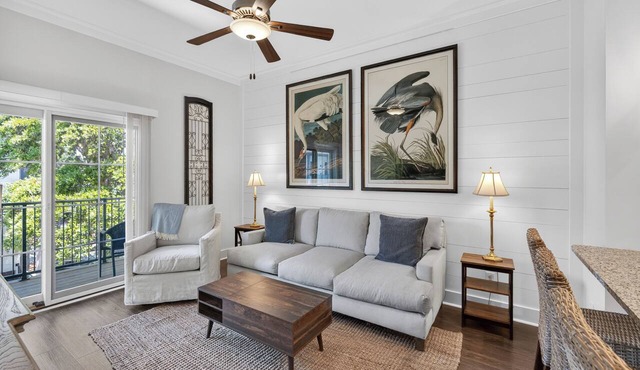 Updated condo with pool & steps to village. Enough room for your pup.