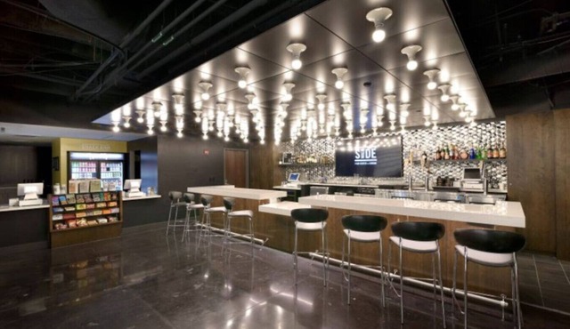 Upscale suite w/gym, pool, eateries, & theater