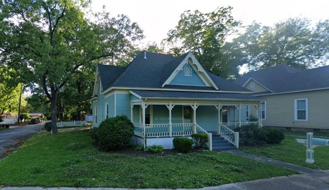 Victorian Cottage in Downtown, Small Town, America.