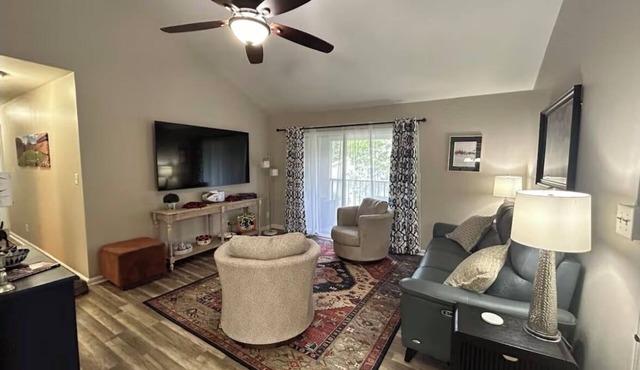 WALK TO TOOMER'S from this condo on the Rolling Plains.